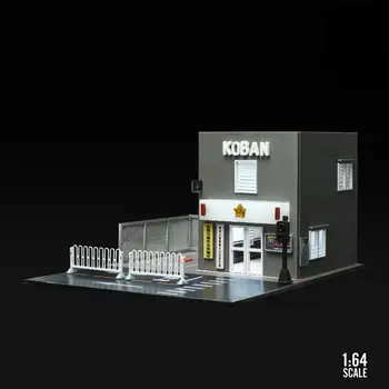 1/64 Модел Кобана Комплекти за диорами Мащабните декори за архитектурния Модел на сградата на сцена 