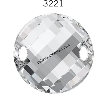 (1 бр) 100% Оригинален crystal от Австрия 3221 Обрат-пришивной камък Произведено в Австрия россыпью мъниста кристал САМ изработка на бижута