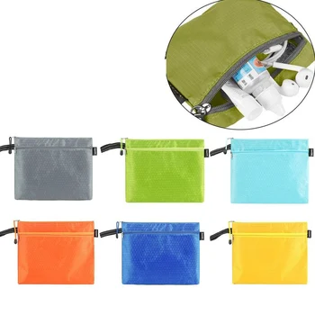 1 бр. градинска водоустойчива чанта за плуване от PVC, 6 цвята, чанта за пътуване, къмпинг, туризъм, с плетене на една кука, чанта за багаж с цип, джоб за носене