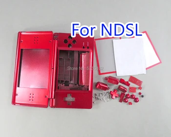 10 комплекта от Седалките с пълен Корпус за NDSL на Корпуса Калъф с Пълни Бутони за Nintendo DS Lite Прозрачен Калъф във формата на Миди