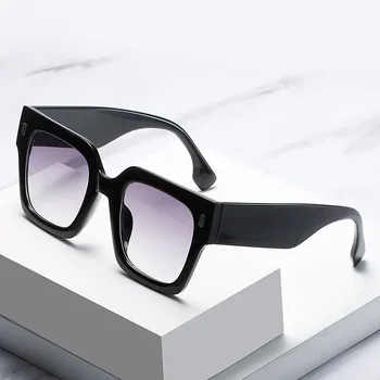 2023 Нови слънчеви очила в голяма рамка на корейското издание Универсални квадратни очила Персонализирани европейски и американски слънчеви очила