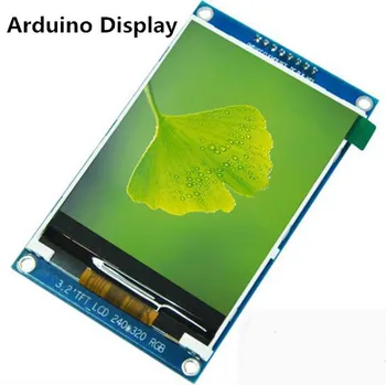 3.2-инчов Цветен екран 8PIN TFT LCD с печатна платка ILI9341 ST7789 Drive IC 240*320 (RGB) SPI Интерфейс