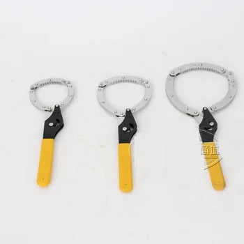3 бр. ключ за маслен филтър с катарама, автоматичен телескопичен ключ за облекчаване на гуми, инструмент за премахване