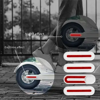 4 бр., покрышка за предното и задното колела, главината, защитен калъф, стикер за Xiaomi M365 Electric Smart Скутер скейтборд