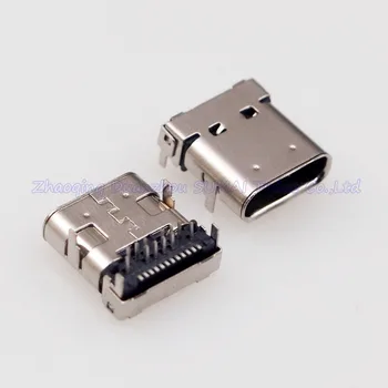 5 бр. конектор USB 3.1 Type-C, 24P на борда 2,0 mm DIP + SMT-болт с двоен корпус