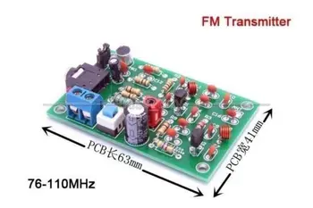 76-110 Mhz FM трансмитер DIY аудио MP3 модул за безжичен предавател на радио statio DC 3-12 В За безжичен микрофон