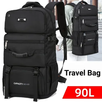 80Л 90Л, пътна чанта-Голям Капацитет, альпинистский раница, мъжки и Дамски Чанти за багаж, Походный раница, походный пакет