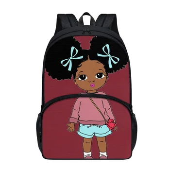 FORUDESIGNS/ Ученически раници за ученици с множество джобове, стилни, леки многофункционални чанти за книги, ученически чанти Black Art за момичета