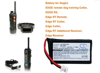GreenBattery 500 mah батерия BP74RE за яката Dogtra Edge/приемник/RT яка/RT дистанционно управление/RX