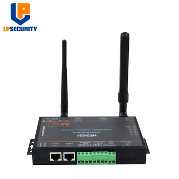LPSECURITY 2 порта 4G Сървър сериен RS232 RS485 RS422 Изход Ethernet и Wifi Чрез 4G/3G/GPRS Сериен сървър