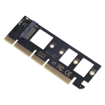 M. 2 NVMe SSD за PCI-E 3,0x16/X8/X4 Поддръжка на настолни SSD-адаптери 2230 2242 2260 2280 Размер карти за разширяване на твърдия диск