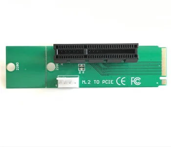 PCI Express pci-express PCI-E 4X x4 Конектор мрежов адаптер NGFF M. 2 M с вход за мрежов адаптер # R179T # 2280