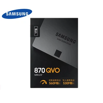 SAMSUNG 870 QVO 1 TB И 2 TB SSD Вътрешен твърд диск 4tb 8 TB SATA 3 HDD Твърд диск за Лаптоп Настолен КОМПЮТЪР Твърд диск TLC