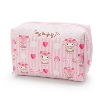Sanrio Hello Kitty ПУ косметичка, чанта за тоалетни принадлежности, косметичка за момичета, косметичка за съхранение, студентски молив случай