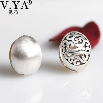 V. YA 2021, нови модни обеци-карамфил Tang Grass, реколта обеци от сребро 925 проба, подарък за Свети Валентин, годеж