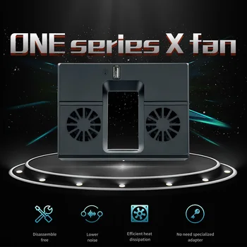 XboxSeries X Охлаждащ вентилатор, Управление на охладителя, двойна конзола, вертикална стойка, USB-скоба за охлаждане, XboxSeries X Аксесоари