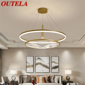Висящи лампи OUTELA, led Лампа, модерно луксозно украшение за Дома, Хол, трапезария