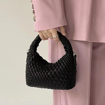 Дамска чанта с горната дръжка от изкуствена кожа, нишевая дизайнерска мода, чанти ръчна изработка, чантата с капак, дамска чанта за всеки ден за момичета