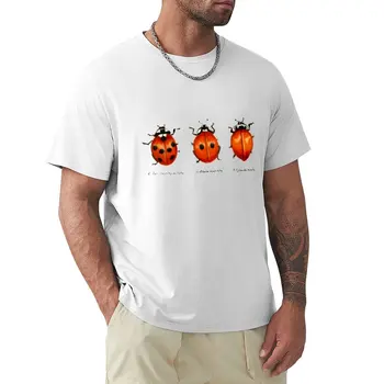 Дизайнерска тениска Lady beetle, потници, тениски по поръчка, реколта тениска, реколта дрехи, мъжки дрехи