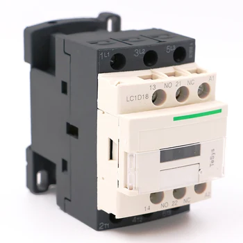 Електрически магнитен контактор за променлив ток LC1D18C7 3P 3NO LC1-D18C7 18A 32V Бобина на променлив ток