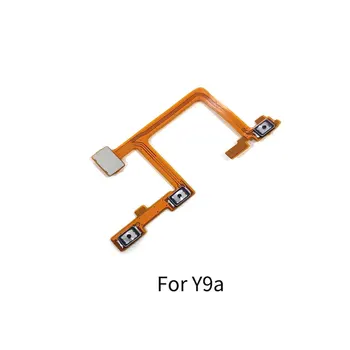 За Huawei Y7a Y9a Y9s Бутон за регулиране на силата на звука на хранене гъвкав кабел страничен клавиш за включване изключване на бутоните за управление на резервни части