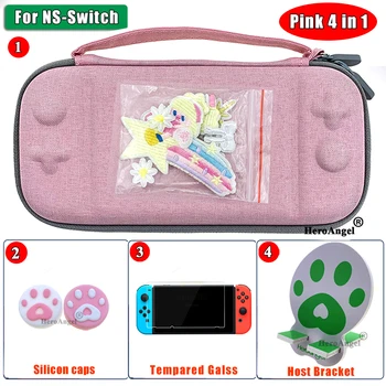 За Nintendo Switch Чанта за носене на аксесоари за Nintendo Switch Lite Преносим пътен калъфче за конзолата Nitendo Switch/Lite