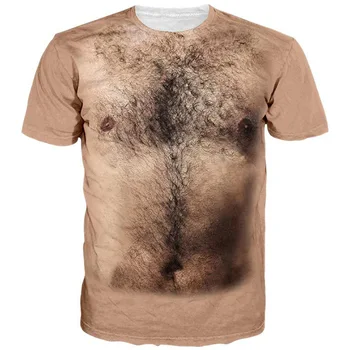 Забавни мъжки тениски за мъжки дрехи, фланелка Оверсайз за парти, Унисекс, летни ежедневни блузи с къс ръкав и графичен 3D принтом 