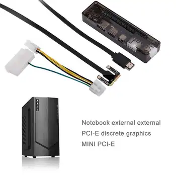 Зарядно устройство за външна независима видео карта на лаптоп Mini PCIE без източник на захранване H