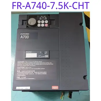 Използва честотен преобразувател FR-A740-7.5 K-CHT 7.5 KW 380V, функционален тест, не е корумпиран