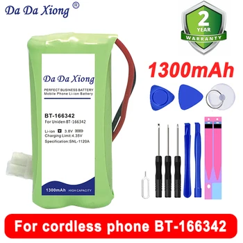 Капацитет на батерията DaDaXiong 1300 mah BT-166342 Ni-MH акумулаторна Батерия за безжичен телефон BT-166342 Безплатни Инструменти