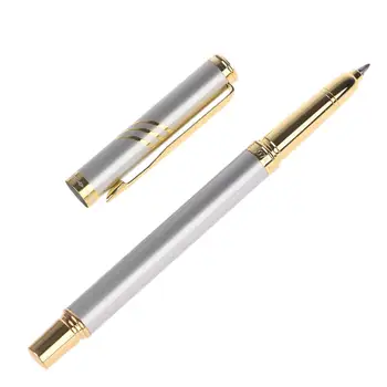 Метална химикалка писалка с валяк 0,5 мм, луксозни химикалки, канцеларски материали, за бизнес, за запис