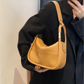 Мини кутия, чанта през рамо от изкуствена кожа с къса дръжка за жени, пролетно-зелени чанти и портмонета 2023 г., женски красиви чанти-тоут