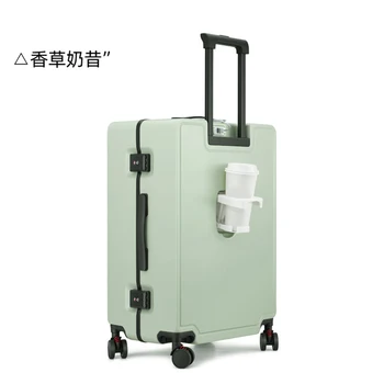 Многофункционален куфар, пътнически багаж, женски 20-инчов здрава кутия за теглене, мъжки пътен кутия, 24 куфар за ръчен багаж, посадъчен кутия