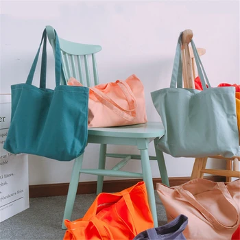 Модерен дамски холщовая чанта-тоут, однотонная дизайнерски дамски ежедневни чанта за пазаруване, чанта през рамо, по-голямата голям сгъваема чанта за еднократна употреба