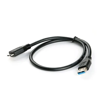 Начало на твърдия диск USB 3.0, високоскоростен външен кабел за предаване на данни, офис кабел, преносими аксесоари Plug And Play за Seagate за Toshiba