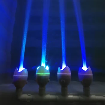 Нов дизайн, потребляющая наставка, лампа за фонтана в скалата без храна, лампа за басейна, свързана с течаща вода Патентован продукт RGB