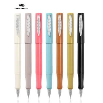 Нова мода 7 цвята Jinhao 519 Студентски, училищни канцеларски материали, офис писалка мастило химикалки
