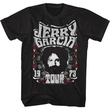 Нова тениска Джери Гарсия 1973 Grateful Dead, най стил харадзюку, градинска облекло, тениски оверсайз
