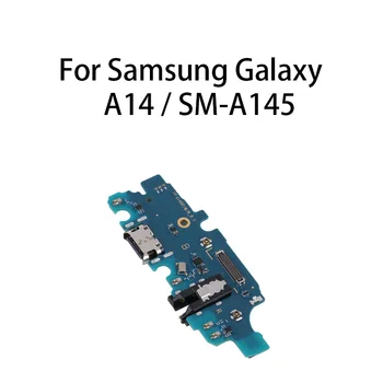 Оригинален USB порт за зареждане, конектор за докинг станция, такса за зареждане на Samsung Galaxy A14 SM-A145
