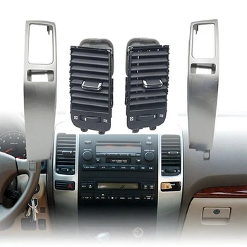 Панел сензор вентилационни отвори на таблото на автомобила 55474-60040 Пластмаса за Toyota Land Cruiser J120 Prado 2003 2004 2005 2006 2007 2008 2009