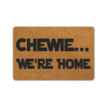 Подложка за входната врата на Chewie We ' Re Home, килими, декорация на стаята, Дома, кухненски килим, килимче за баня