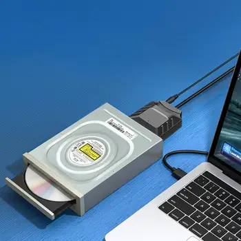 Полезен Портативен преобразувател на твърдия диск с мравчена криволичещите USB 3.0 гнездо за твърд диск SATA Кабел-адаптер за твърд диск