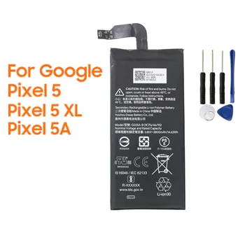 Преносимото батерия G025A-B за Google Pixel 5 XL Pixel 4A 5G Pixel 5a GTB1F За Google Pixel 5 Pixel5 4000 mah + Инструменти