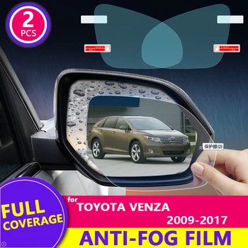 Пълно Покритие на Противотуманной Непромокаемой Филм за Toyota Venza 2009 ~ 2017 Автомобилно Огледало за Обратно виждане Защитни Аксесоари за 2010 2014 2015 2016