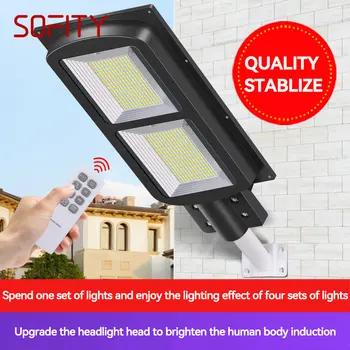 Улично осветление SOFITY Solar, външен led Водоустойчива IP65, индукционный лампа за човешкото Тяло, за дома, модерен вътрешен двор, градина