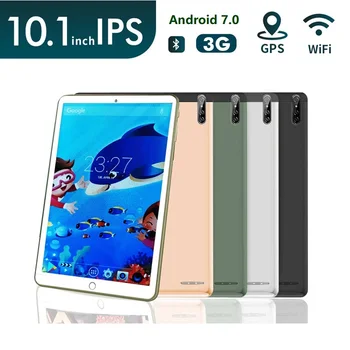 Флаш продажба 10 инча, 1 GB RAM + 16 GB ROM Android 7.0 Телефонен разговор 3G таблет P30 MTK6592 IPS екран, четириядрен WIFI SIM Dual camera